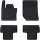 vidaXL Set of Front and Rear Mats 4pcs for Volvo XC 60 2018 Black