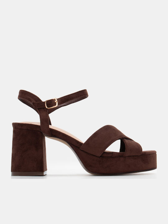 Luigi Sandals Brown