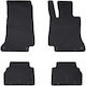 vidaXL Set of Front and Rear Mats 4pcs for Mercedes-Benz E Class Combi W213 2017+ Black