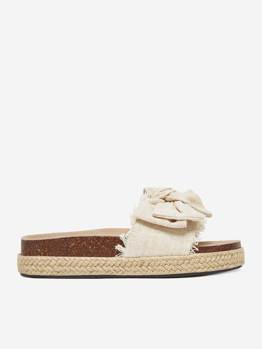 Deezee Flache Sandalen Für Damen Beigen