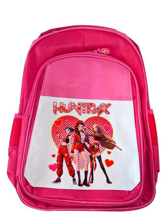 Geantă Copii Kpop Demon Hunters Roz 41x30x15cm