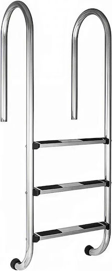 Aqua Line Pool Ladder made of Stainless Steel Turquoise