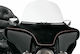 Slipstreamer Windshield 130 Series S-134-13 Flhtcui 1450 Efi 99-06 Flht 99-03 Flhx 1584 07-11 Harley Davidson Flhtcu Abs 08-11 Flhtk 1690 11-13 Transparent