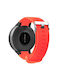 Λουράκι Σιλικόνης Amazfit Verge 3 Fits All 22mm Κόκκινο Oem