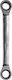 JCB Double Polygon Wrench with Ratchet Mechanism