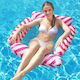 ikonka Aufblasbare Wasserliege Rosa 112x112cm