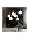 Ideal Lux Sp3 Κρεμαστό Φωτιστικό Λευκό LED Ράγα