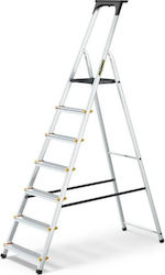 Drabest Ladder Aluminum with 7 Steps