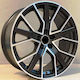 Audi Style 1332 9x20 5x112 Et33 Black Matt Face Machined