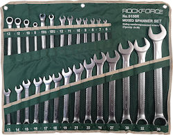 Sourcing Rockforce Set Chei Poligonale Germane 27 Bucăți 6-36mm Inclusiv 4 Inel Cu Clichet