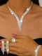 ShuShu Set cu Colier , Cercei & Inel