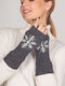 Women's Woolen Gloves Gray