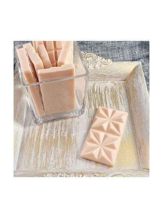 Wax Bar Σοκολάτα Ανάγλυφο Σχέδιο Μήλο Κανέλα