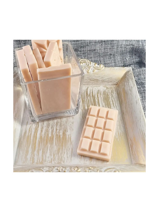 Wax Bar Chocolate Embossed Design Banana Cream