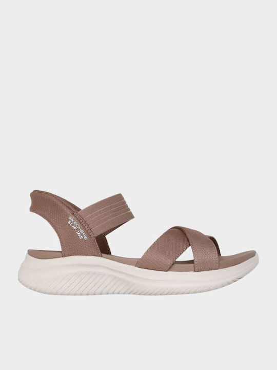 Skechers Flex 3.0 Women's Flat Sandals in Beige...