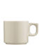 Kutahya Porselen Set of Cups Coffee Porcelain Brown 6pcs