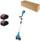 Cordless Garden Cultivator Two Batteries 68w