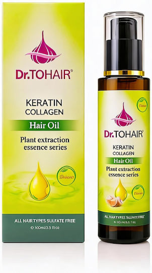 Ulei de păr pentru Hidratare cu Keratină 100ml