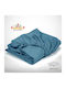 Isadore Lorraine Sheet Super-Double with Elastic 160x200+30cm. Petrol (Item J062)