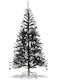 Costway Künstlicher Halloween Baum 183 Cm Mit LED Beleuchtung Dekoration Schwarz Cm24081de