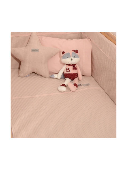 Baby Oliver Baby Bettbezug Rosa 100x140cm.