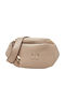 Fabric Women's Shoulder Bag Beige