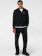 Glossy Black Sweatpants Trousers