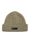 Zenther Beanie Fleece Beanie Knitted in Khaki color