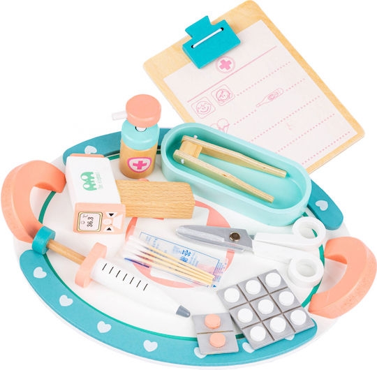 Kinderplay Set medical pentru copii din lemn