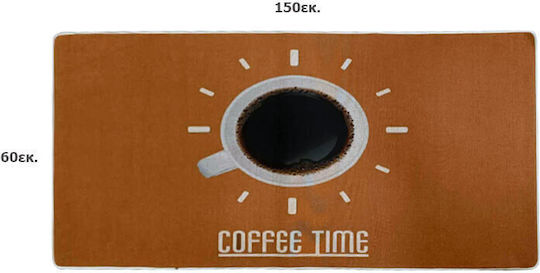 Coffee Time Kitchen Mat Runner 60x150cm XAK-006