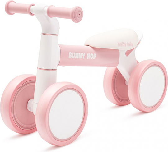 BabyMix Bunny Hop Ride On Pentru 12+ Luni Roz