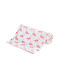 Arus Baby Burp Cloth Roz 75x75εκ.