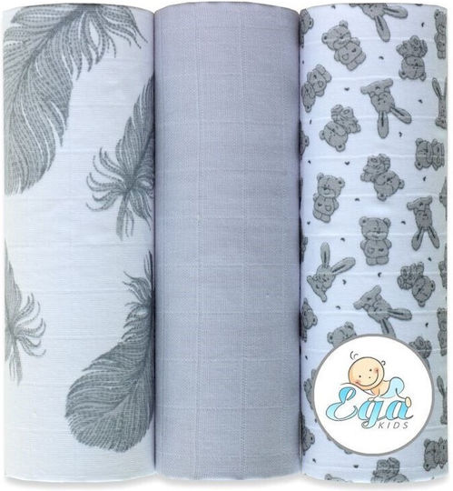 Ega Wickelunterlage 60x80cm 3 Stück