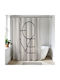 Eurocasa Shower Curtain 180x200cm Beige