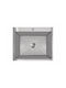 Sanitec Drop-In Sink Inox Satin W50xD50cm Silver