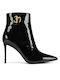Ghete Dama Ankle Negre