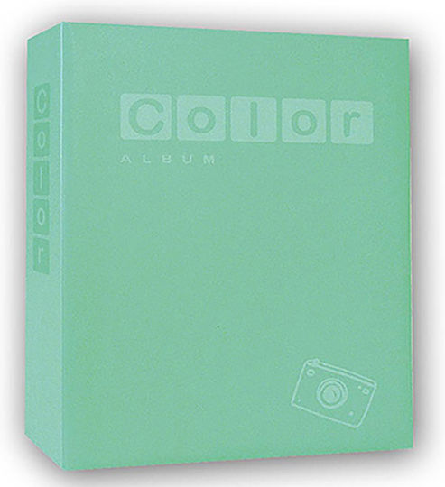 Photo Album Green Vermilion Black Sleeves 100 Photos 10x15 Cl4610