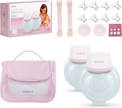 Miniland Electric Double Breast Pump Easy Flow Duo Pink 89718 Miniland Electric Double Breast Pump Easy Flow Duo Pink 89718