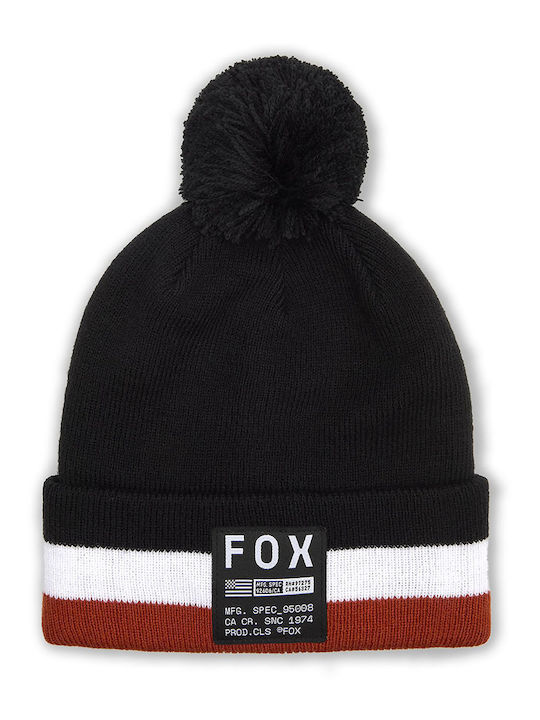 Beanie Ανδρικός Σκούφος Πλεκτός σε Μαύρο χρώμα