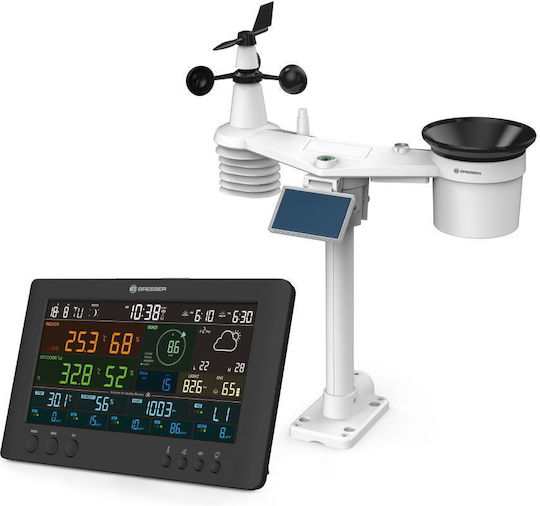 Bresser 7003700 Wireless Digital Weather Station Tabletop Gray