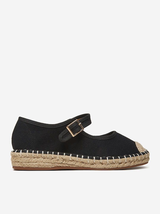 Damen Espadrilles in Schwarz Farbe