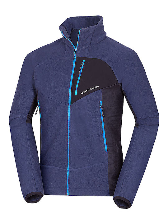 Northfinder Ανδρική Ζακέτα Fleece με Κουκούλα N...