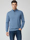 Troyer Collar Πουλόβερ Cloud Blue