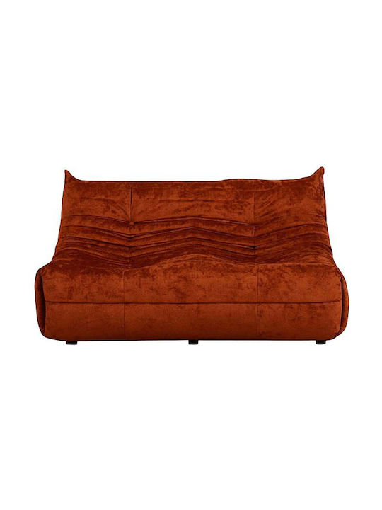 Bocek Two-Seater Couch Red 145x100x80 cm