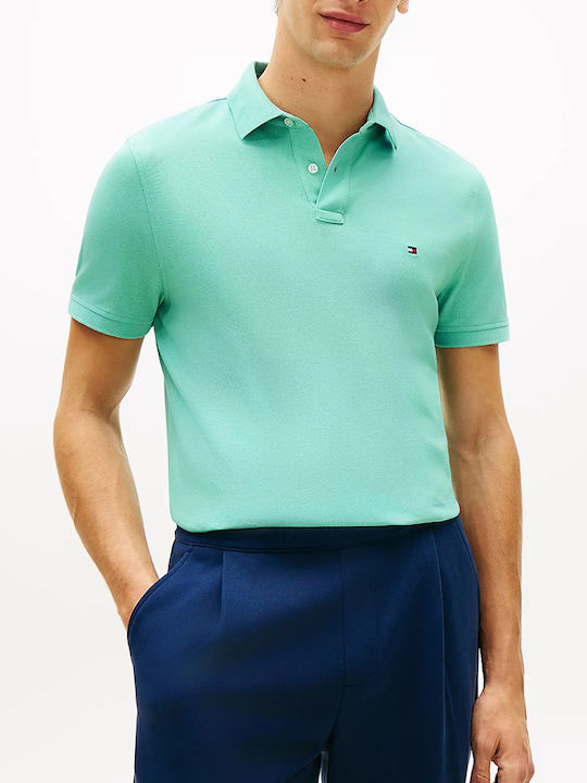 Tommy Hilfiger 1985 Polo Μπλούζα Κοντομάνικη Aqua