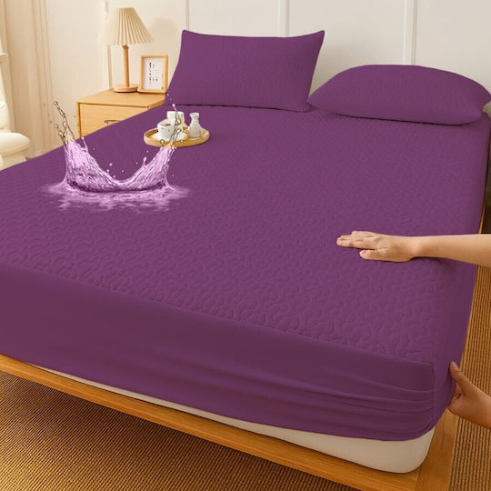 Pucioasa Simplu Waterproof Set cu Față de Pernă 90x200cm
