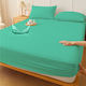 Pucioasa Protecție pentru Saltea Set cu Față de Pernă Single Waterproof Verde 90x200cm