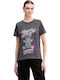 Women's T-shirt Black Multi