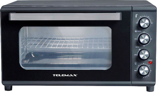 Telemax To-34v Ηλεκτρικό Φουρνάκι 42lt Χωρίς Εστίες