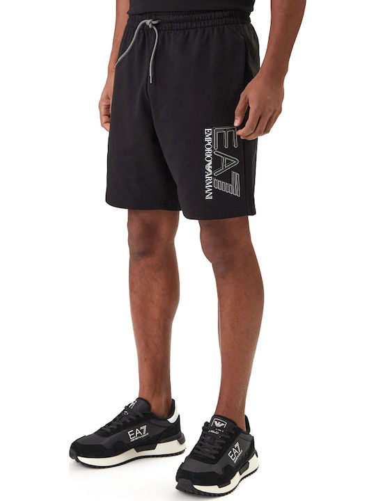 Emporio Armani Herrenshorts Grey-white-black Emporio Armani Herrenshorts Grey-white-black